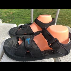 Hawaii Men’s Black Super Lightweight Sport Sandals